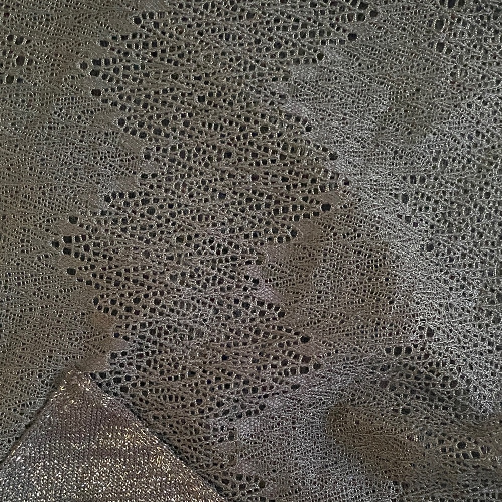 Current Air Black Shimmering Lace Blouse.  NEW - Picture 8 of 9